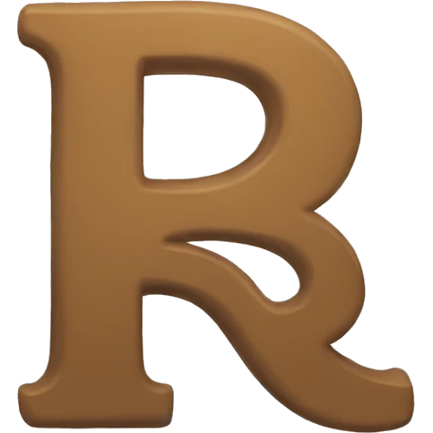 letter r emoji