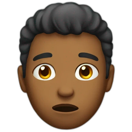 Troubled youth emoji