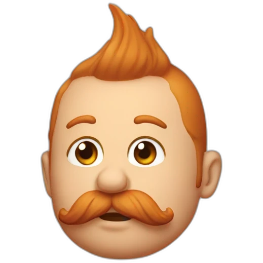 Gros roux emoji