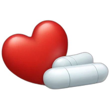 heart pill emoji