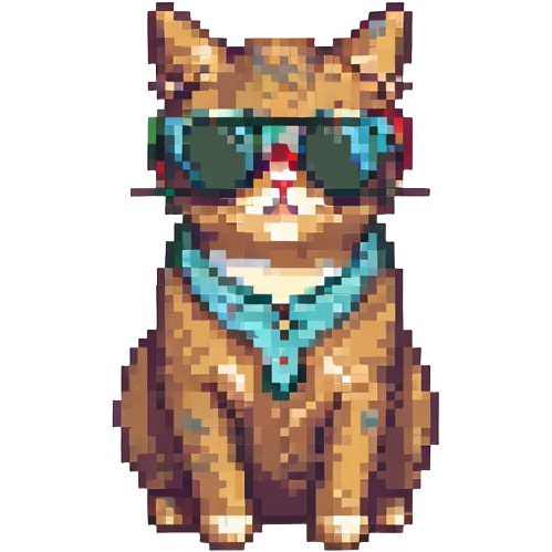 cat wearing sunglasses emoji