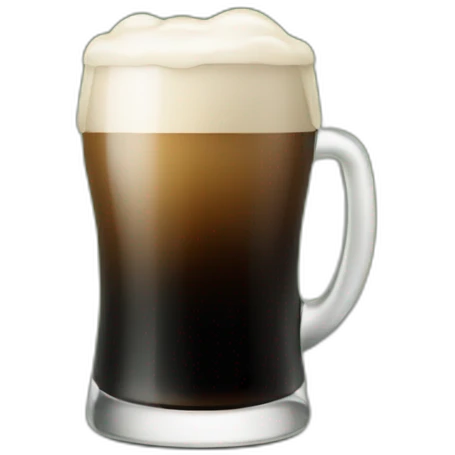 Irish drinking guinness emoji