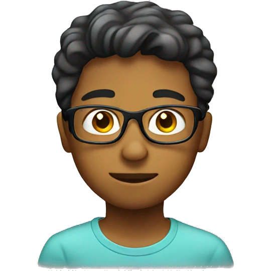 Boy in glass  emoji