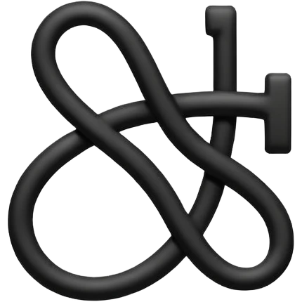 Logo with a L and a M emoji