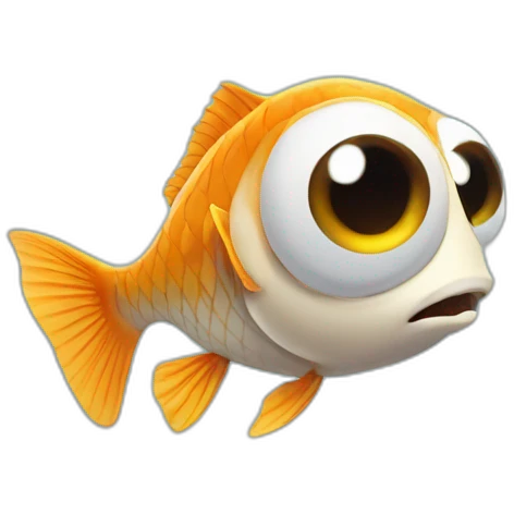 a fish being shocked emoji