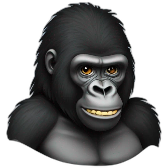 Gorilla Micheal Jackson emoji