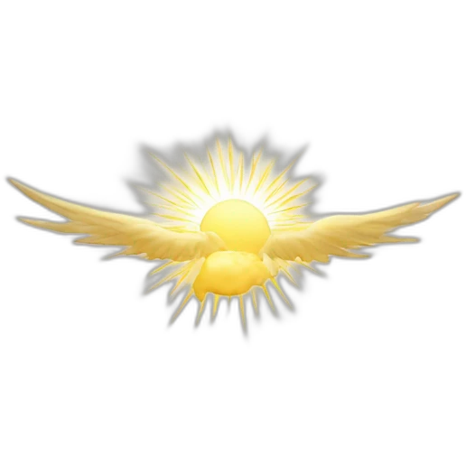 god white rays emoji