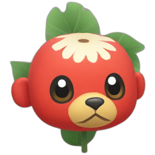poppy animal crossing emoji