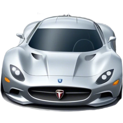 An icon representing a racing game interface, inspired by Grand Turismo. The design features a sleek, high-performance car speeding through a dynamic track, with speedometers and lap indicators visible. The road twists and turns, emphasizing the thrill of competitive racing. Transparent background. emoji