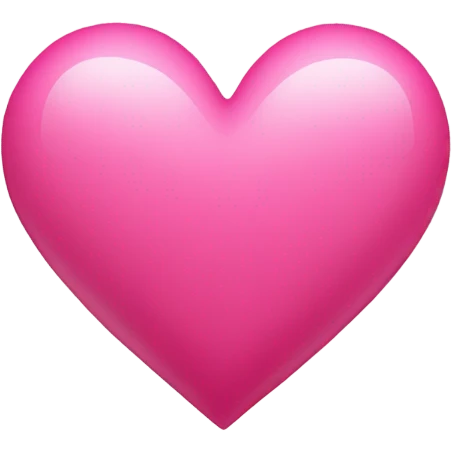 Pink heart emoji
