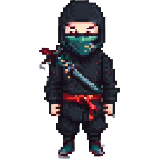 masked ninja emoji