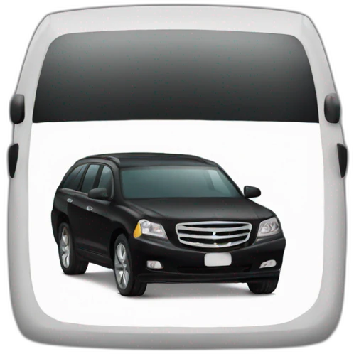 big black car emoji
