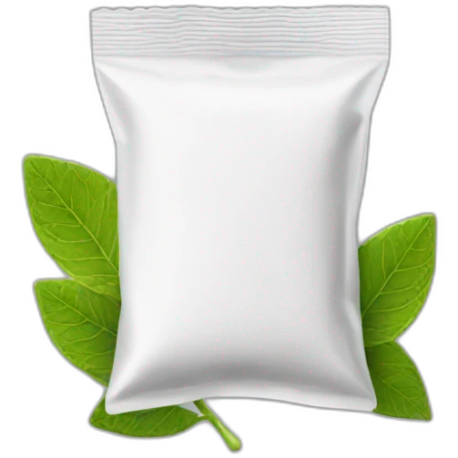 Sachet blanc emoji