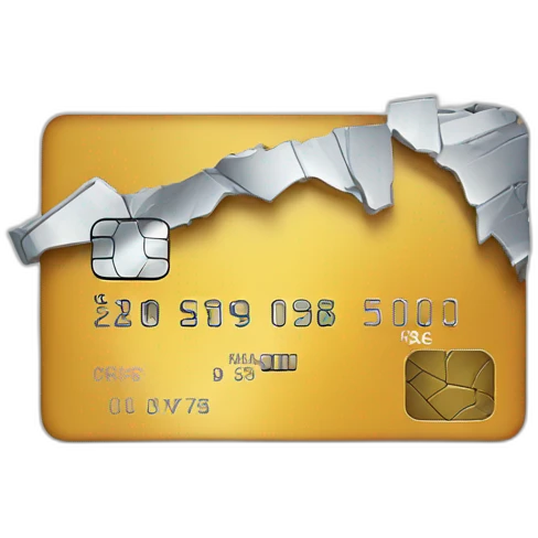 credit card broken emoji