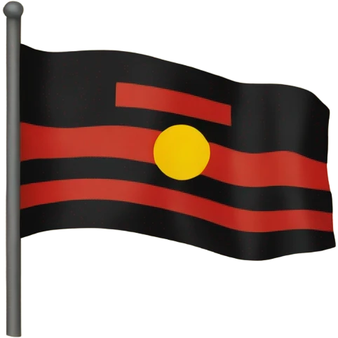 Aboriginal flag emoji