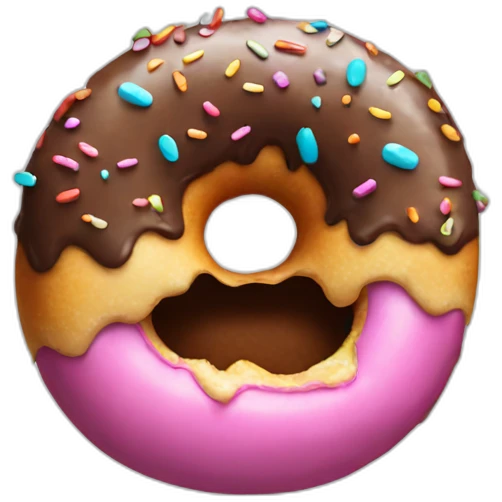 donut monster emoji