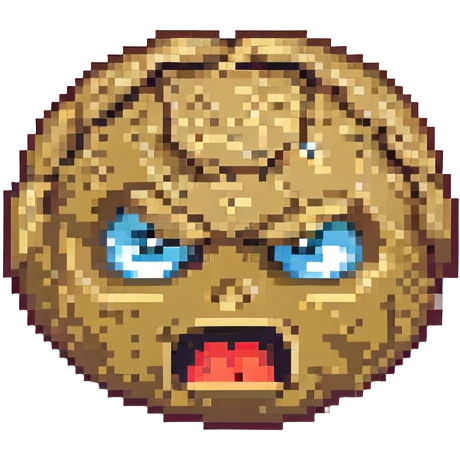 angry emoji with a confused, dumb, idiot expression emoji