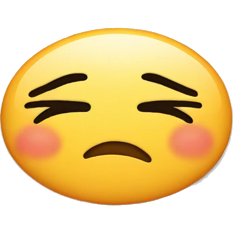 exhausted sad kiss emoji face emoji