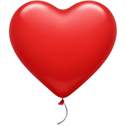 heart-shaped balloon emoji