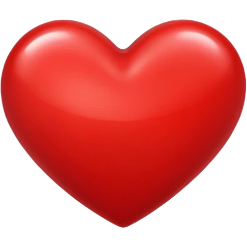 red heart emoji