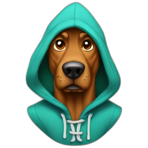 scooby doo with hood emoji