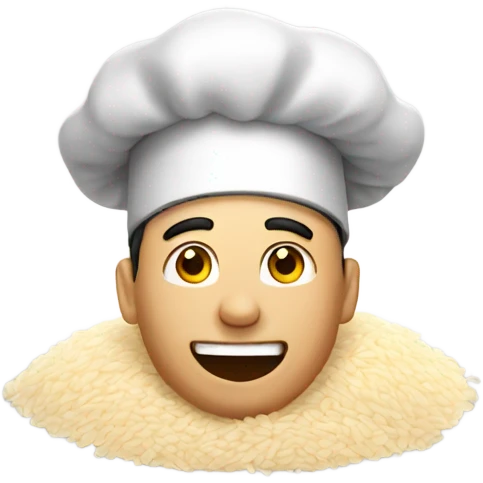 Cooking rice emoji