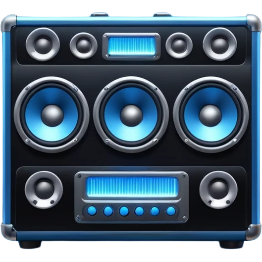 music sound box stage  emoji