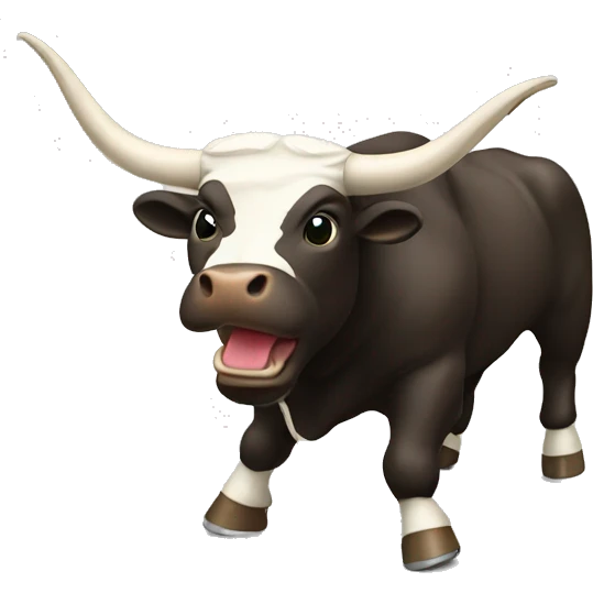 Charging Bull emoji
