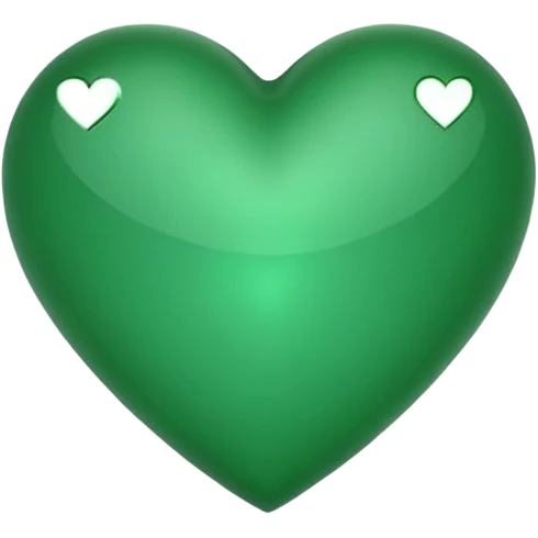 green heart emoji