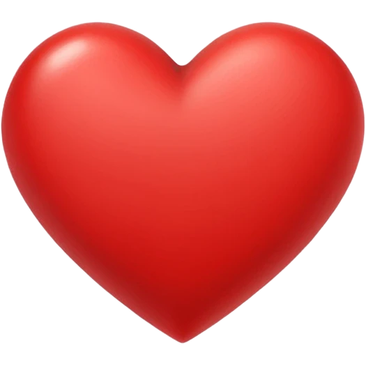 red pencil style draw heart emoji