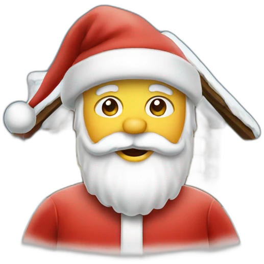 house-santa-claus emoji
