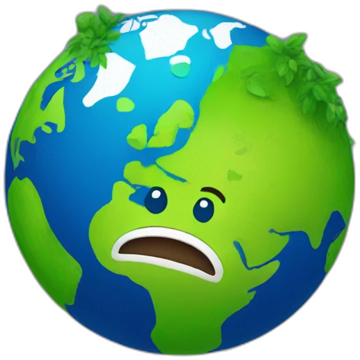 Earth emoji