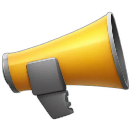 megafone emoji