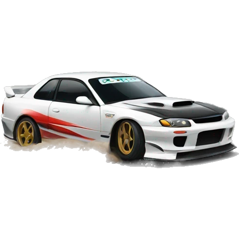 Drift car  emoji