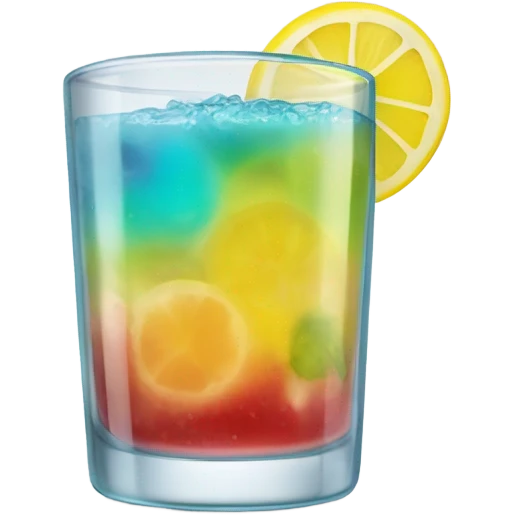 Sick and tired beverage  emoji