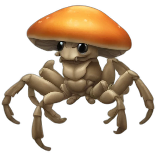 mushroom scorpion emoji