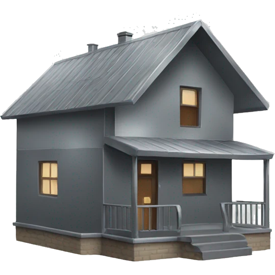 Steel house emoji