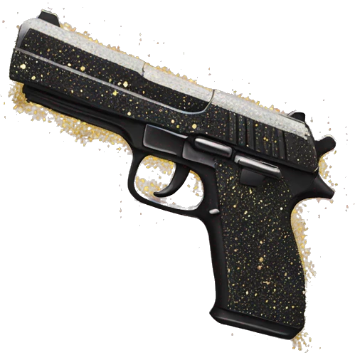  gun with glitter  emoji