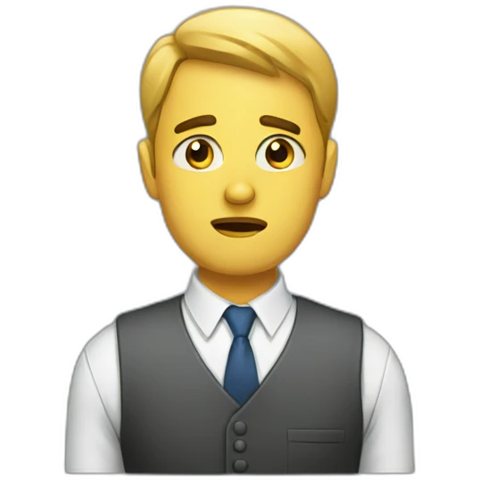 disappointed employee emoji
