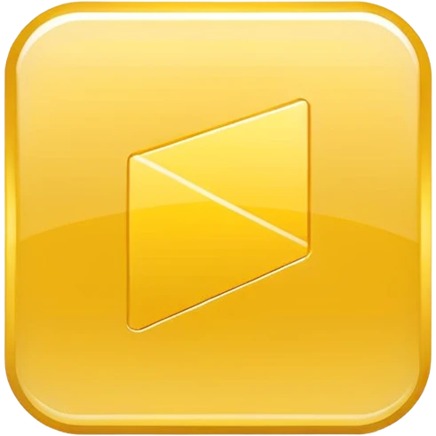 single yellow video play button on white square, minimal flat design, isolated, no text, no watermark --ar 1:1 --v 6
 emoji