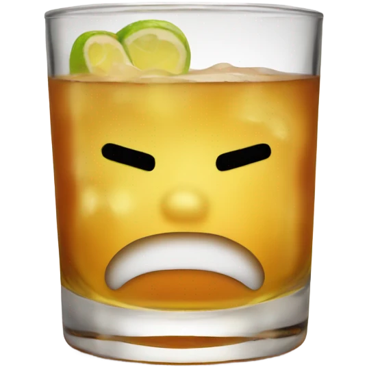 whiskey sour emoji