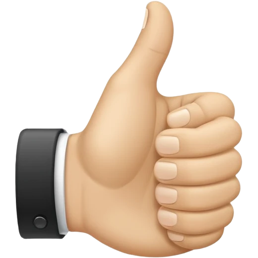 thumbs up emoji