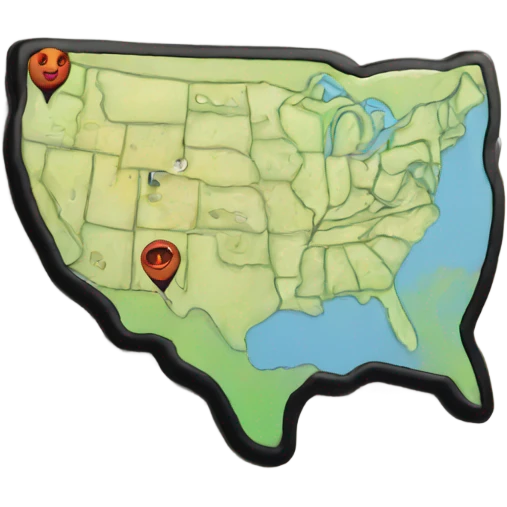 map pin emoji