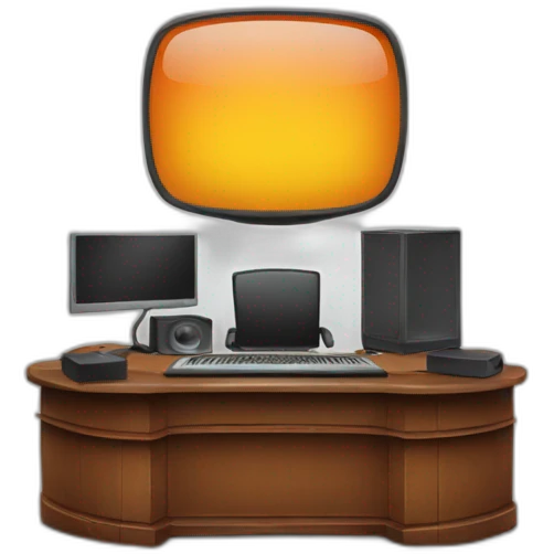 speaker desk emoji