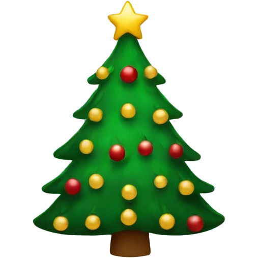 Chrismas tree emoji