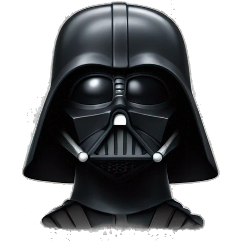 darth vader spit take emoji