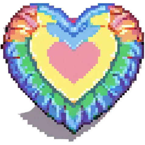 rainbow heart emoji