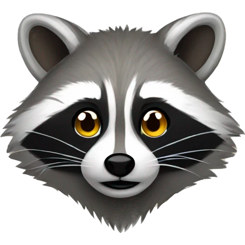 Raccoon emoji