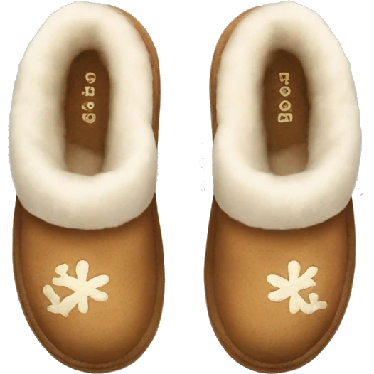 UGG slippers  emoji