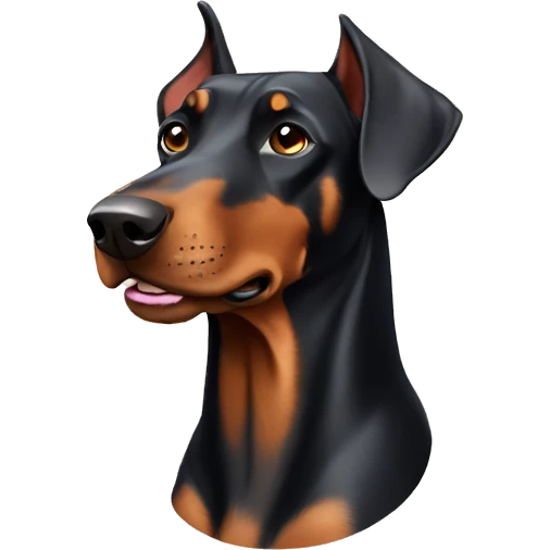 Doberman  emoji